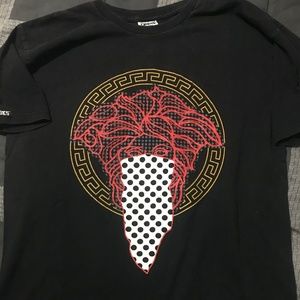 Crooks and Castles Greco Medusa Polka Dot Bandana Size Medium Rare Colorway!